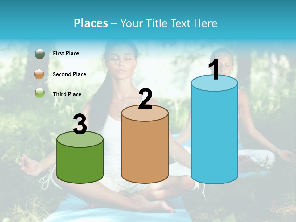 Healthy Fresh Fitness PowerPoint Template