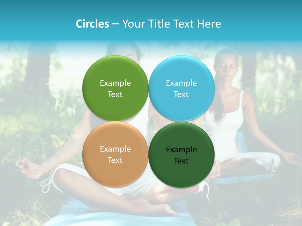 Healthy Fresh Fitness PowerPoint Template