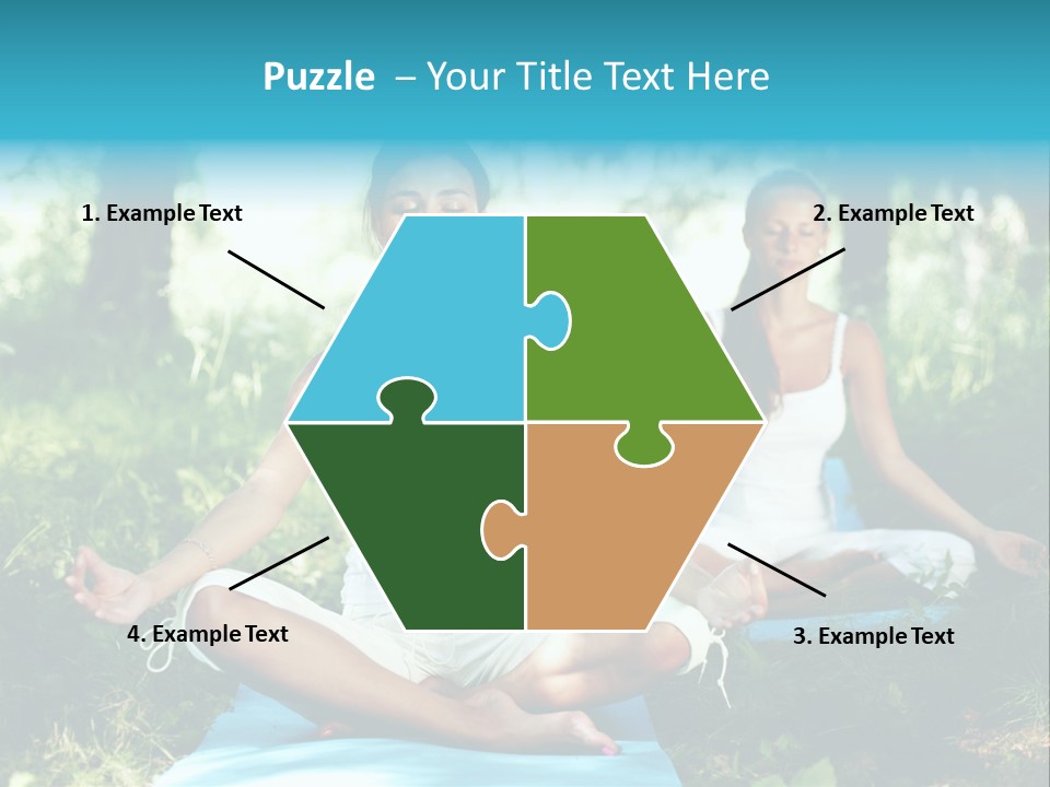 Healthy Fresh Fitness PowerPoint Template