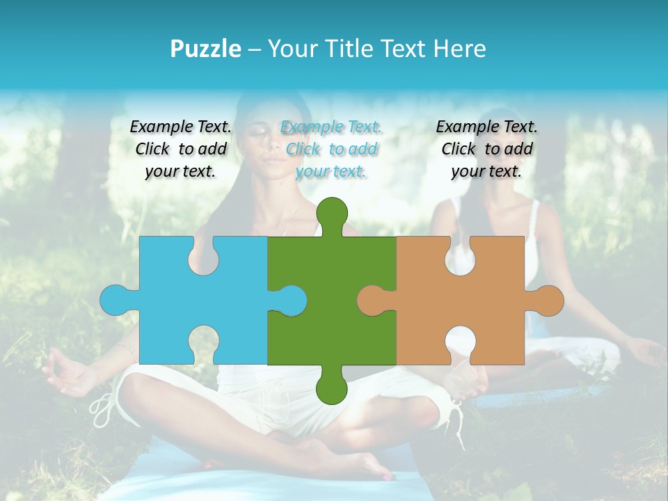 Healthy Fresh Fitness PowerPoint Template