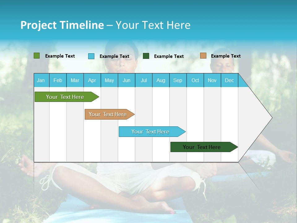 Healthy Fresh Fitness PowerPoint Template