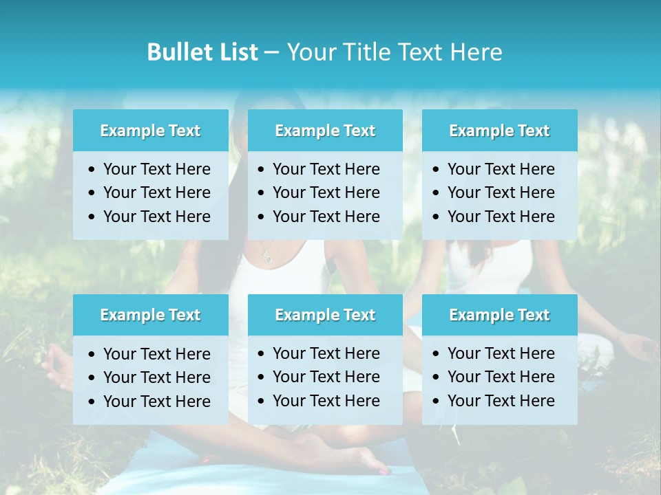 Healthy Fresh Fitness PowerPoint Template