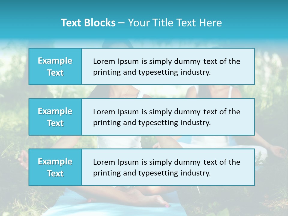 Healthy Fresh Fitness PowerPoint Template