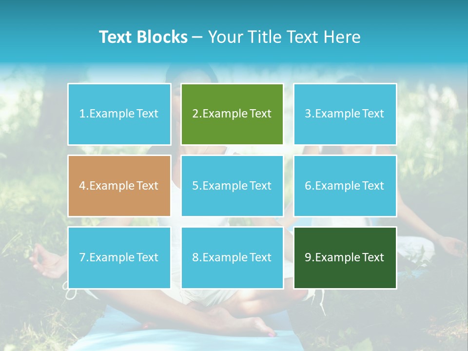 Healthy Fresh Fitness PowerPoint Template