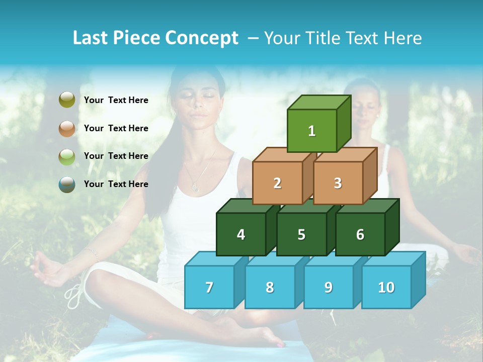 Healthy Fresh Fitness PowerPoint Template