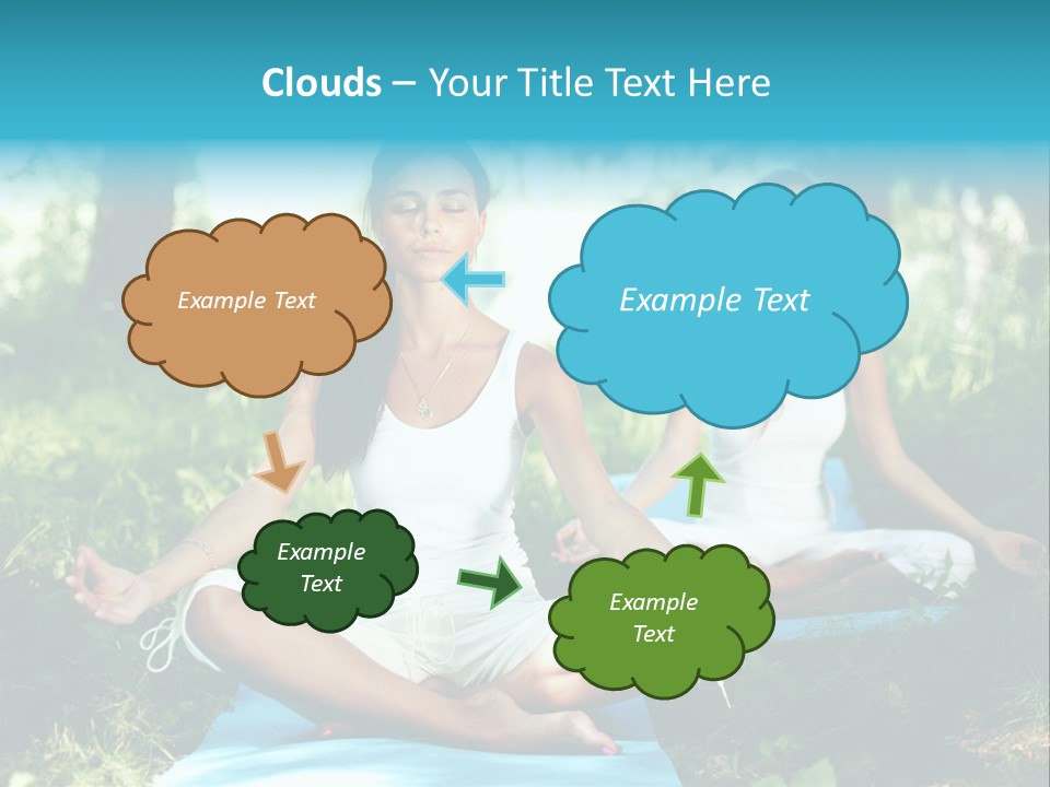 Healthy Fresh Fitness PowerPoint Template