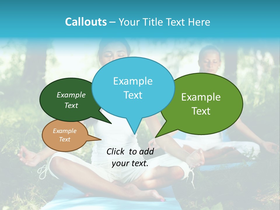 Healthy Fresh Fitness PowerPoint Template