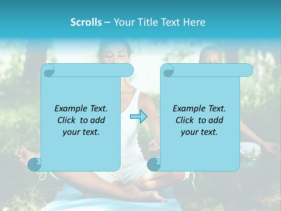 Healthy Fresh Fitness PowerPoint Template