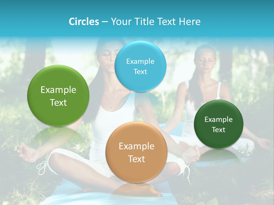 Healthy Fresh Fitness PowerPoint Template