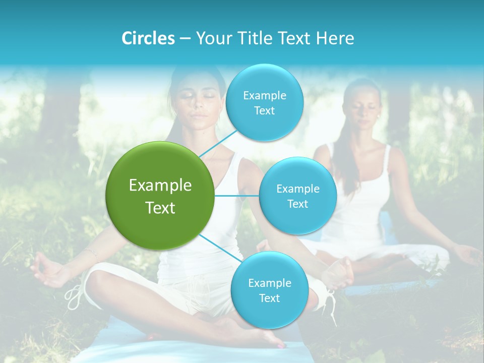 Healthy Fresh Fitness PowerPoint Template