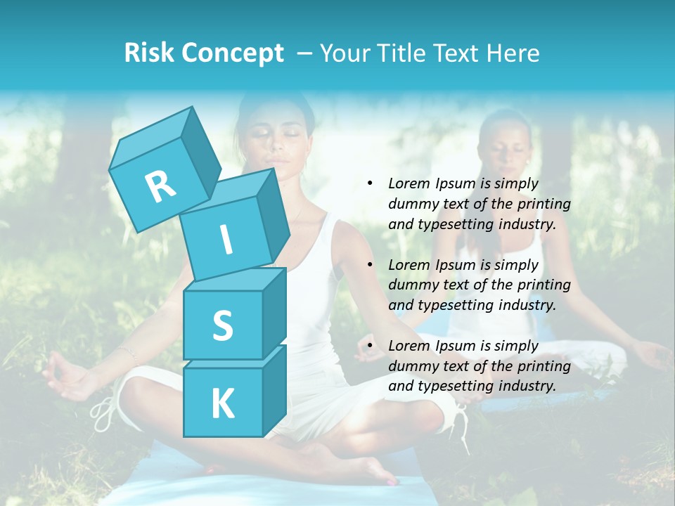 Healthy Fresh Fitness PowerPoint Template