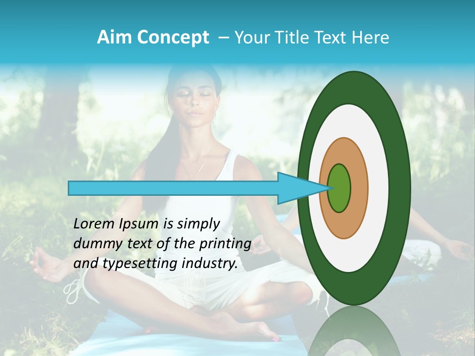 Healthy Fresh Fitness PowerPoint Template