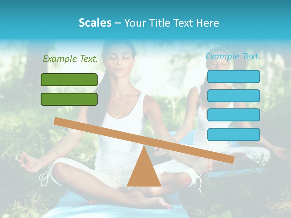 Healthy Fresh Fitness PowerPoint Template