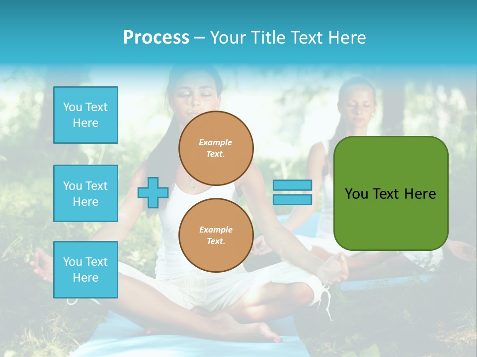Healthy Fresh Fitness PowerPoint Template