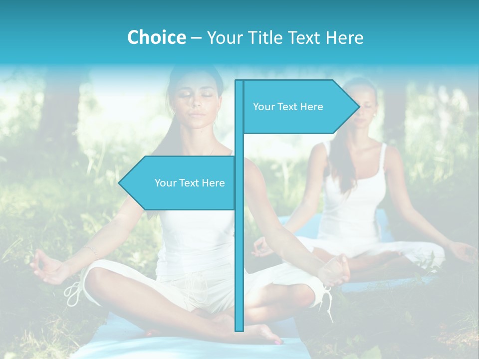 Healthy Fresh Fitness PowerPoint Template