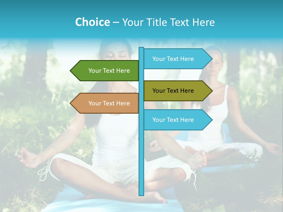 Healthy Fresh Fitness PowerPoint Template