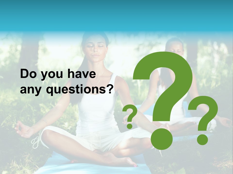 Healthy Fresh Fitness PowerPoint Template