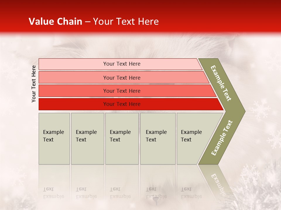 Santa Cat Cute PowerPoint Template