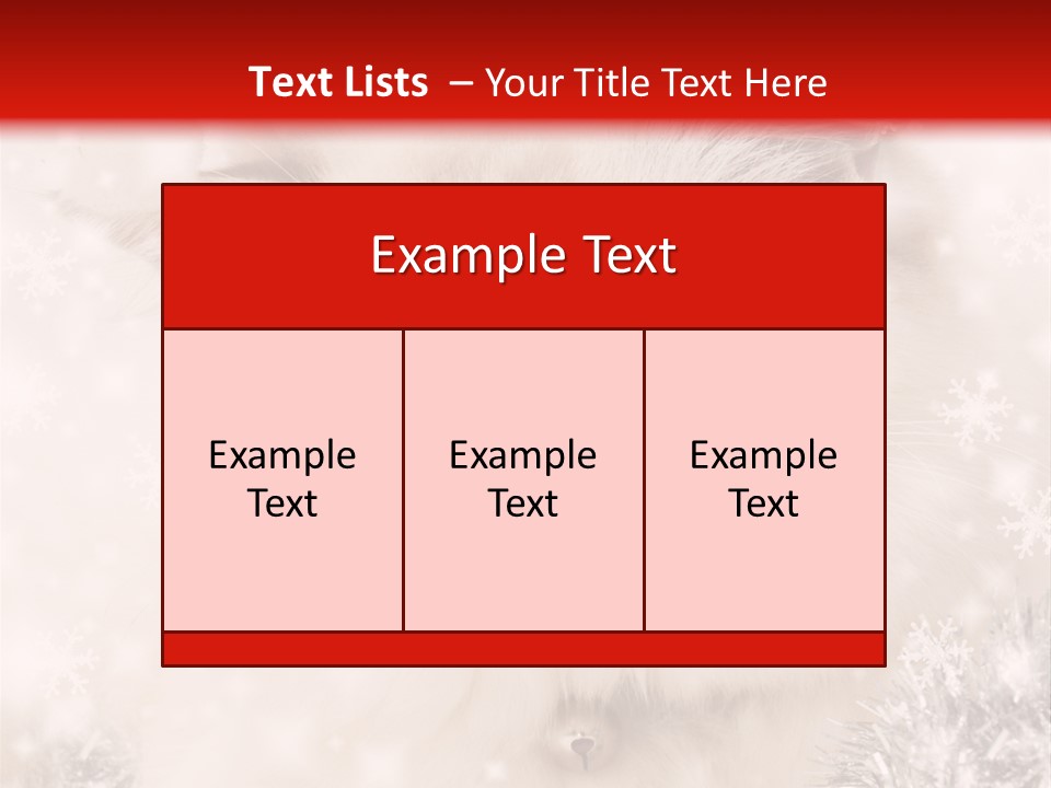 Santa Cat Cute PowerPoint Template