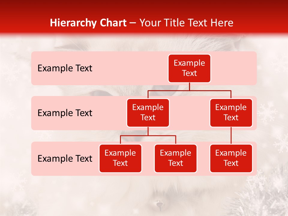 Santa Cat Cute PowerPoint Template