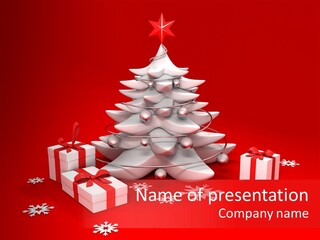 New Xmas Gift PowerPoint Template