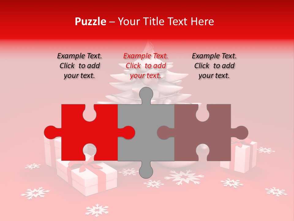 New Xmas Gift PowerPoint Template