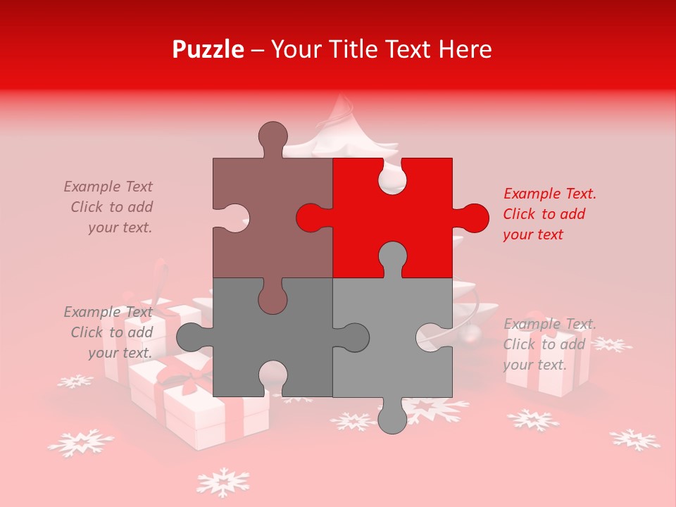 New Xmas Gift PowerPoint Template