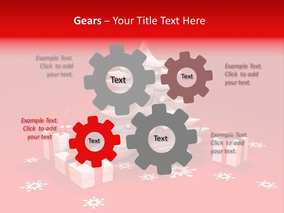 New Xmas Gift PowerPoint Template
