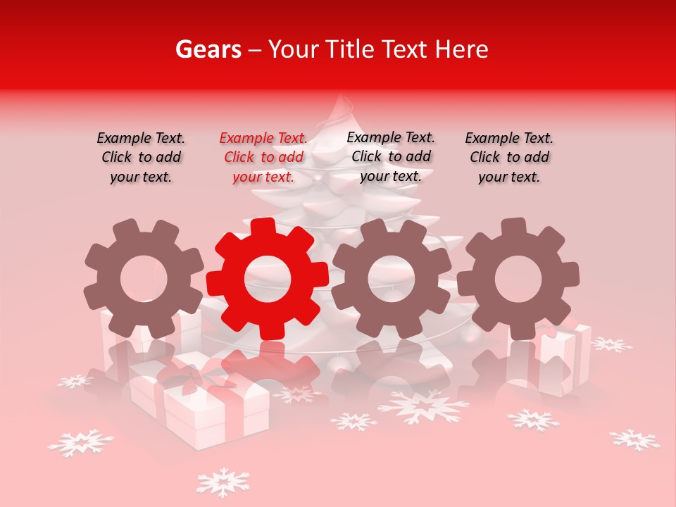 New Xmas Gift PowerPoint Template