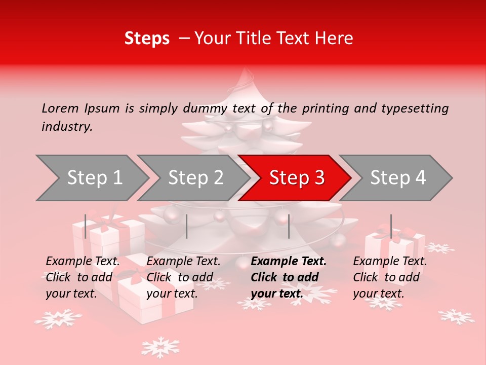 New Xmas Gift PowerPoint Template