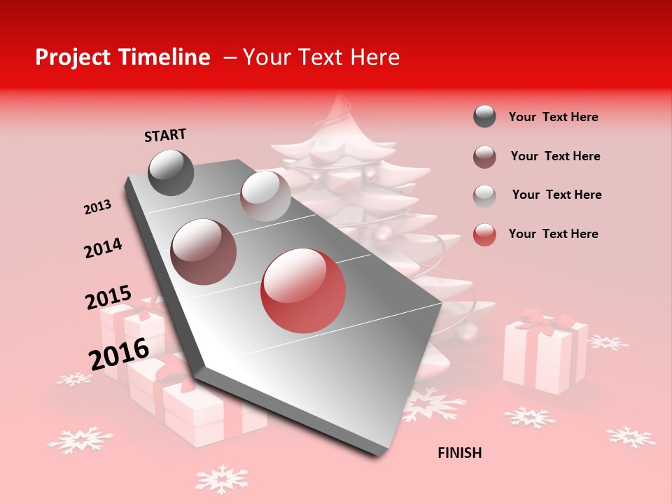 New Xmas Gift PowerPoint Template