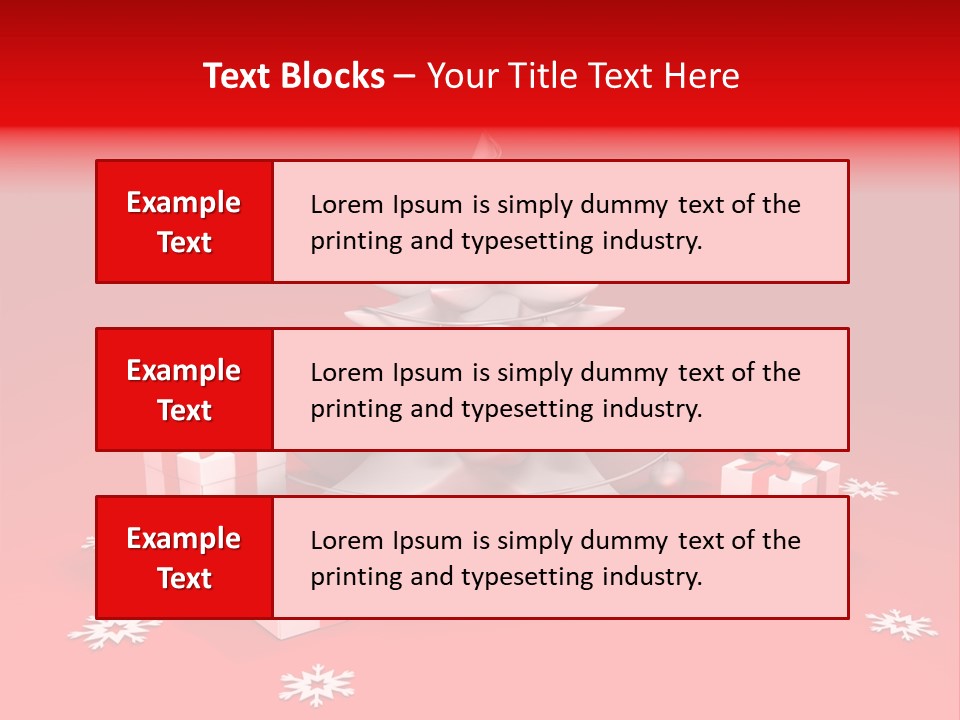 New Xmas Gift PowerPoint Template