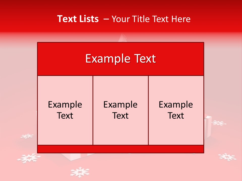 New Xmas Gift PowerPoint Template