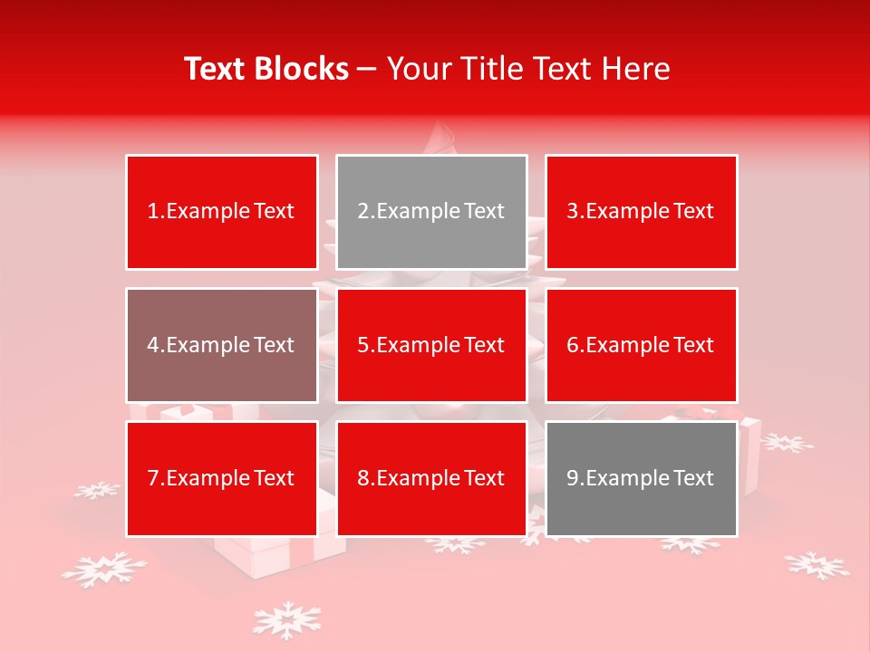 New Xmas Gift PowerPoint Template
