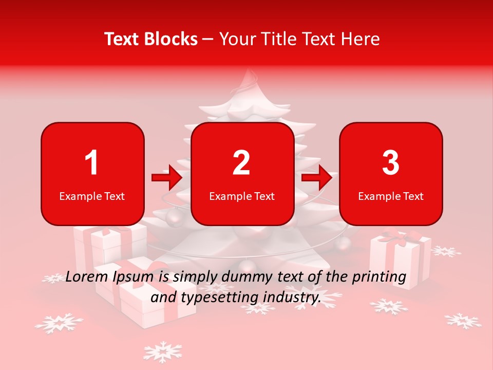 New Xmas Gift PowerPoint Template