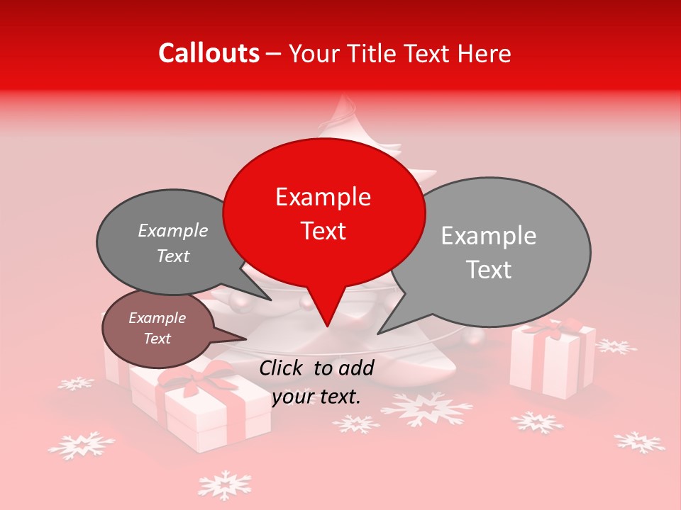 New Xmas Gift PowerPoint Template