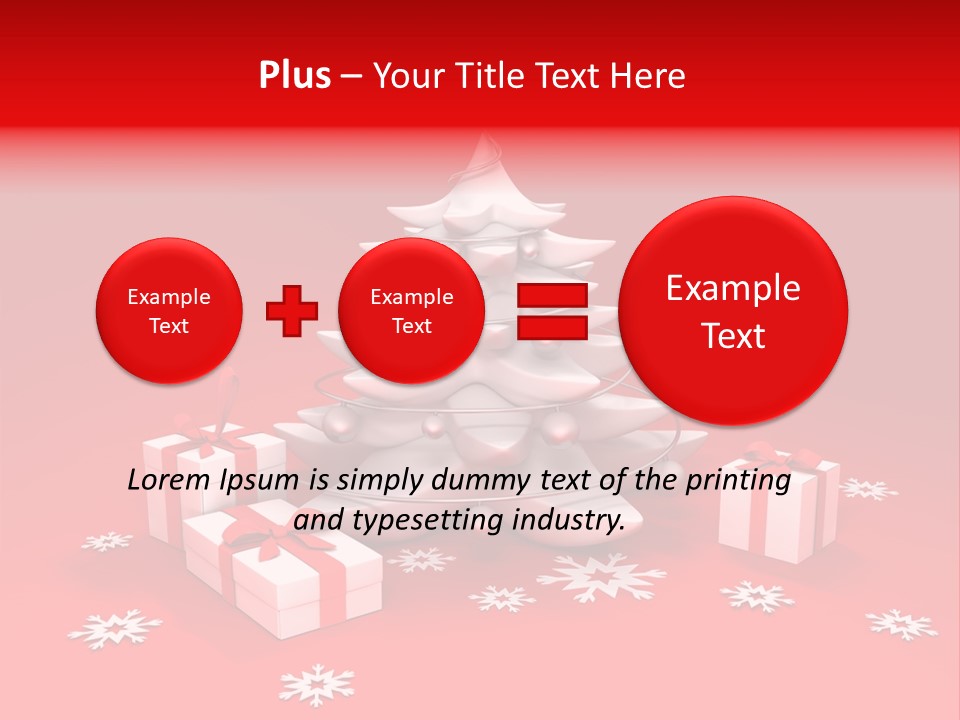 New Xmas Gift PowerPoint Template