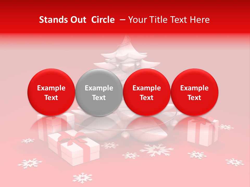 New Xmas Gift PowerPoint Template