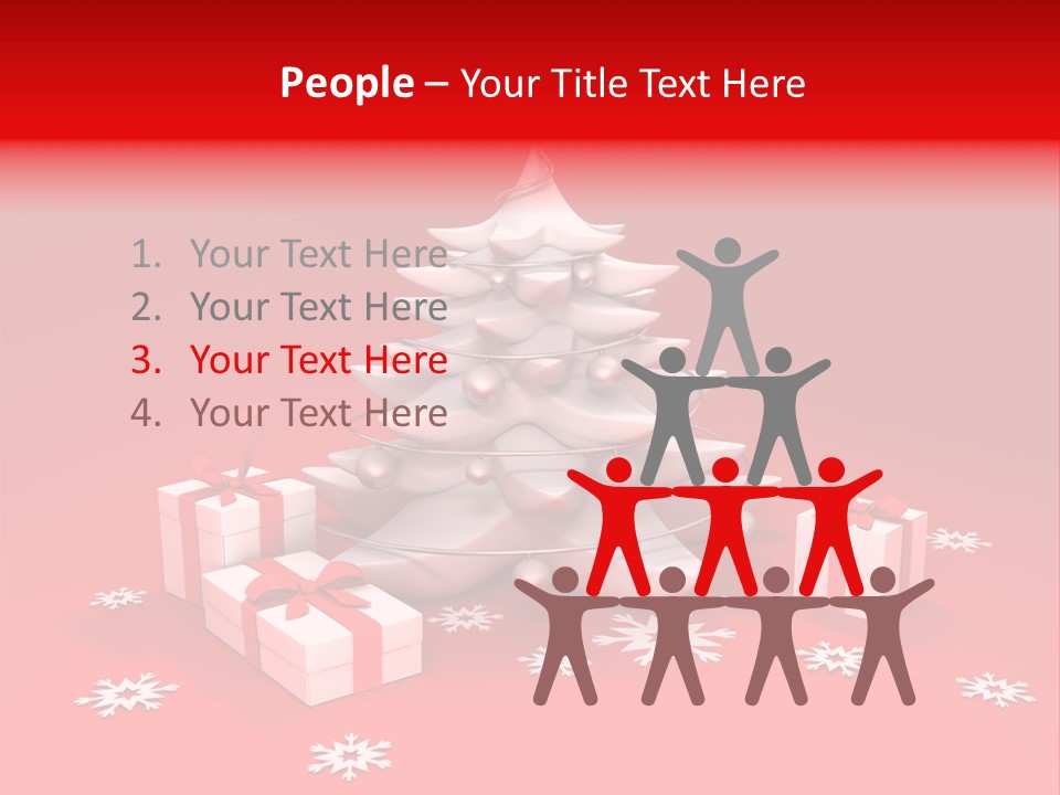 New Xmas Gift PowerPoint Template