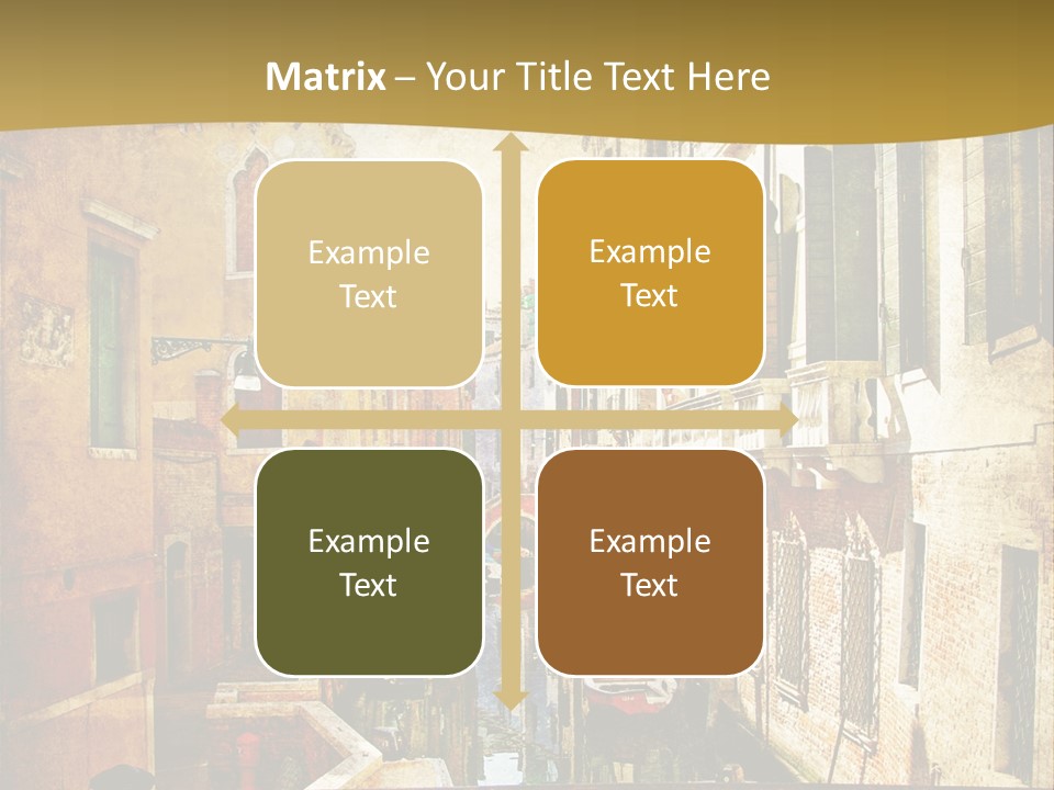 Paint Facade Italy PowerPoint Template