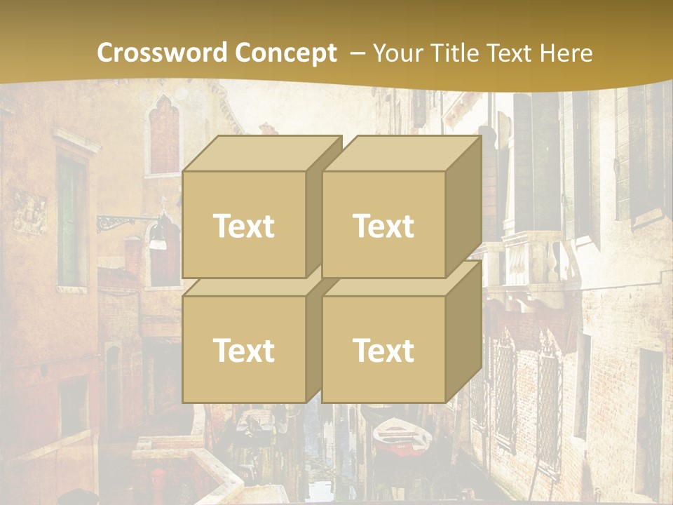 Paint Facade Italy PowerPoint Template