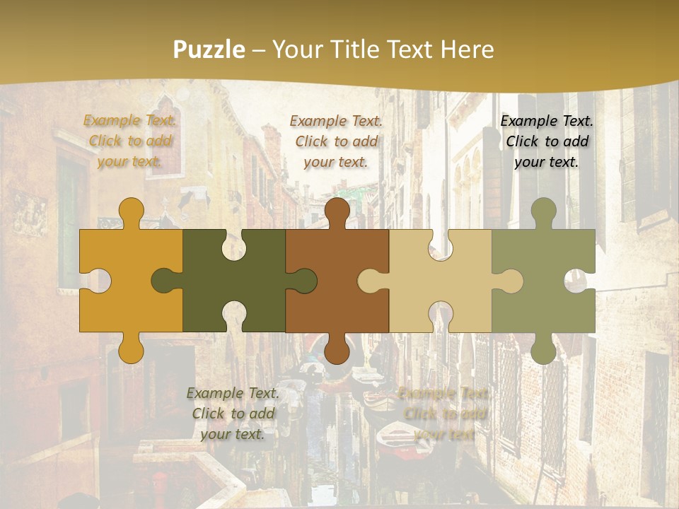 Paint Facade Italy PowerPoint Template