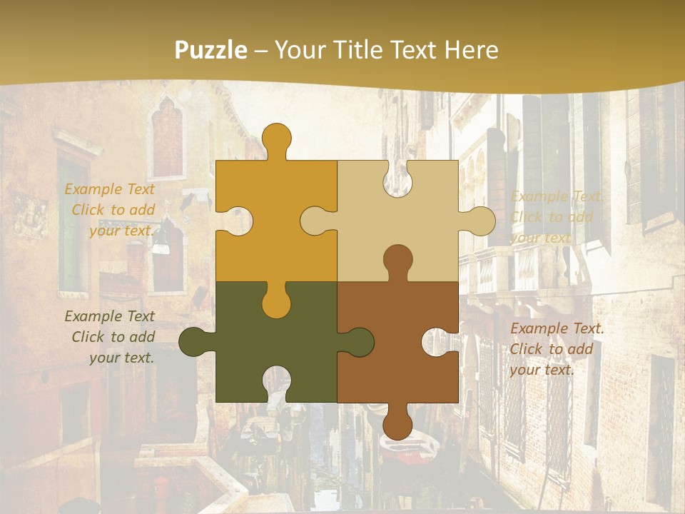 Paint Facade Italy PowerPoint Template