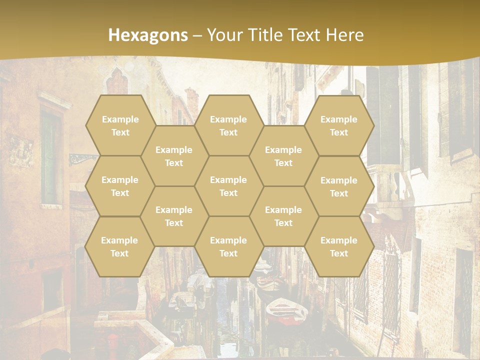 Paint Facade Italy PowerPoint Template