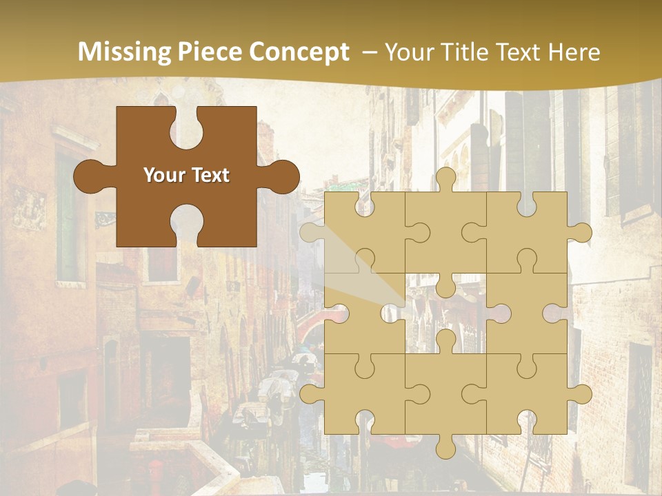 Paint Facade Italy PowerPoint Template