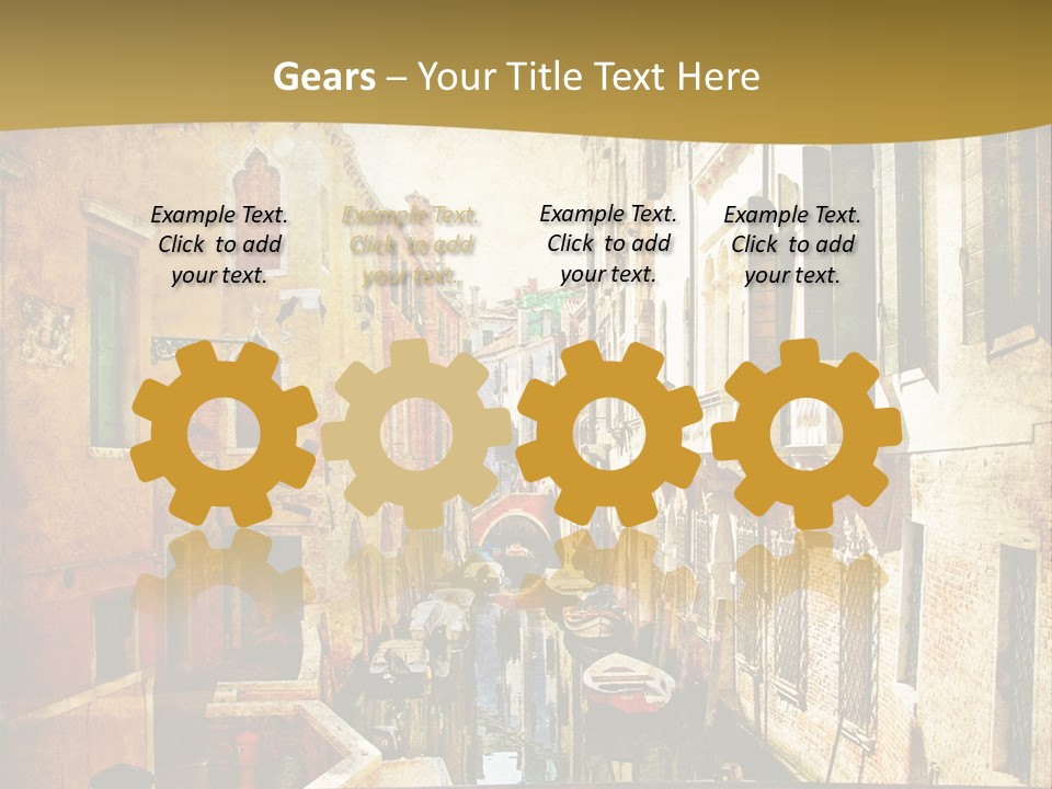 Paint Facade Italy PowerPoint Template