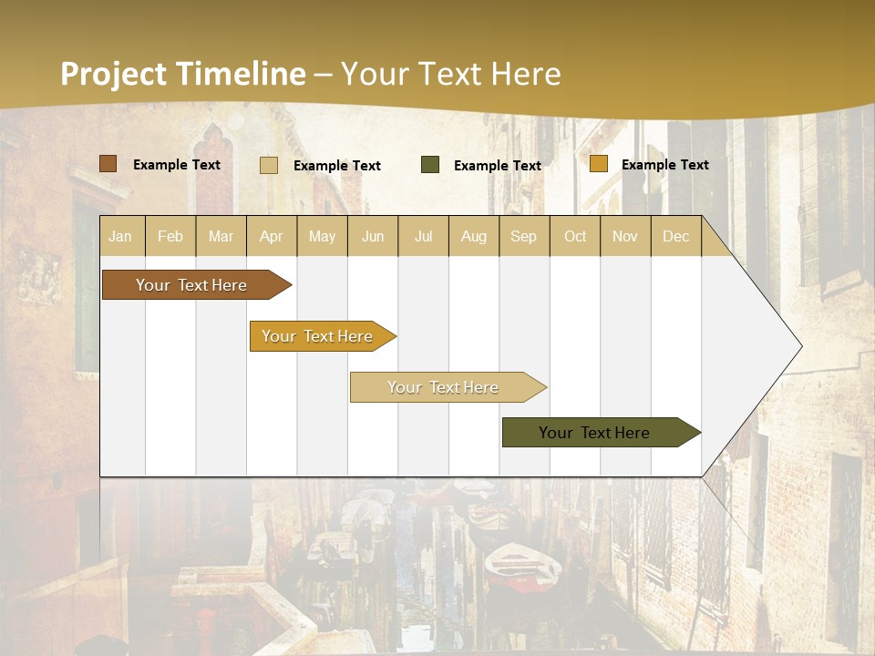 Paint Facade Italy PowerPoint Template