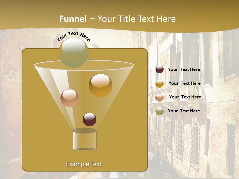 Paint Facade Italy PowerPoint Template