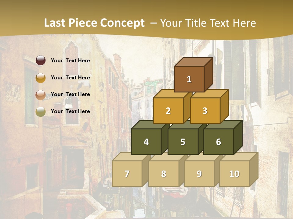 Paint Facade Italy PowerPoint Template