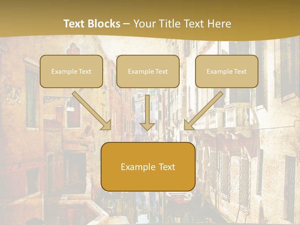 Paint Facade Italy PowerPoint Template